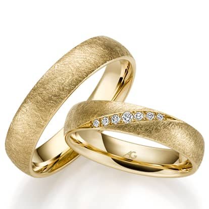 gerstner trauringe eheringe gelbgold mit diamanten 4 31287 45 31287 5